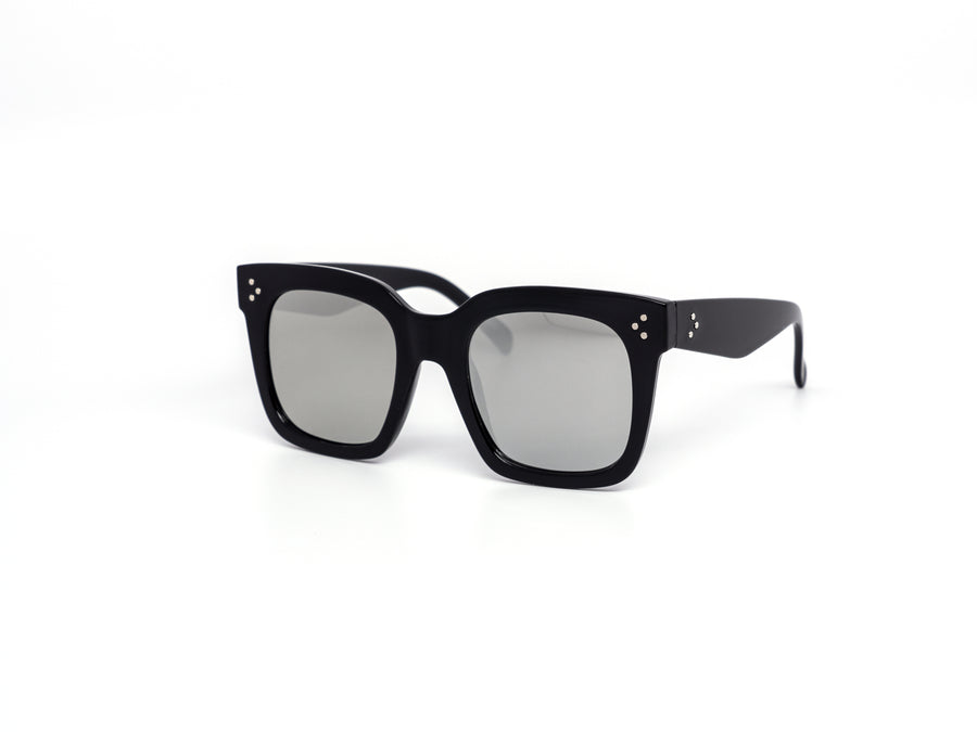 12 Pack: Classy Oversized MVL Color Mirror Wholesale Sunglasses