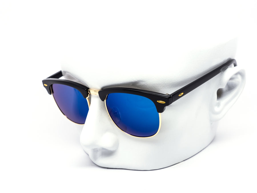 12 Pack: Modern Clubber Color Mirror Wholesale Sunglasses