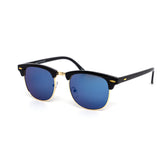 12 Pack: Modern Clubber Color Mirror Wholesale Sunglasses