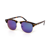 12 Pack: Modern Clubber Color Mirror Wholesale Sunglasses