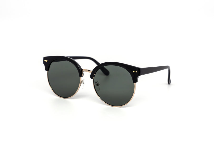 12 Pack: Circle Clubmaster Style Wholesale Sunglasses