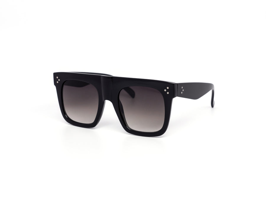 12 Pack: Oversized MVL Flat-top Gradient Wholesale Sunglasses