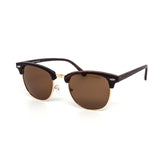 12 Pack: Classy Clubber Woody Frame Wholesale Sunglasses