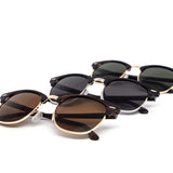 12 Pack: Classy Clubber Woody Frame Wholesale Sunglasses