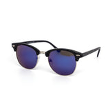 12 Pack: Classy Clubber Woody Frame Mirror Wholesale Sunglasses