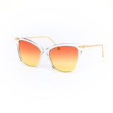 12 Pack: Eccentric Modern Butterfly Duo-tone Wholesale Sunglasses
