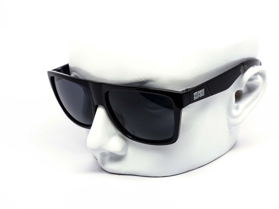 12 Pack: Kush Printed Flat-top Frosty Wholesale Sunglasses
