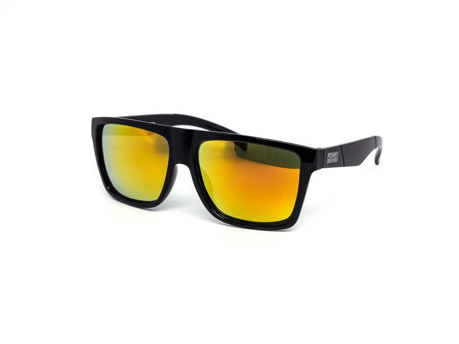 12 Pack: Kush Printed Flat-top Mirror Wholesale Sunglasses
