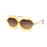 12 Pack: Liquid Lips Kiss Retro Color Gradient Wholesale Sunglasses
