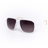 12 Pack: Retro Big Boss Aviator Gold Ear Ring Wholesale Sunglasses