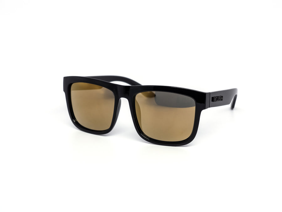 12 Pack: Kush All-black Classy Rebel Color Mirror Wholesale Sunglasses