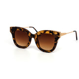 12 Pack: High Fashion Classy Gradient Metal Accent Wholesale Sunglasses