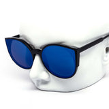 12 Pack: Circle Cateye Edgeless Color Mirror Wholesale Sunglasses