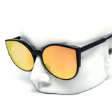 12 Pack: Circle Cateye Edgeless Color Mirror Wholesale Sunglasses