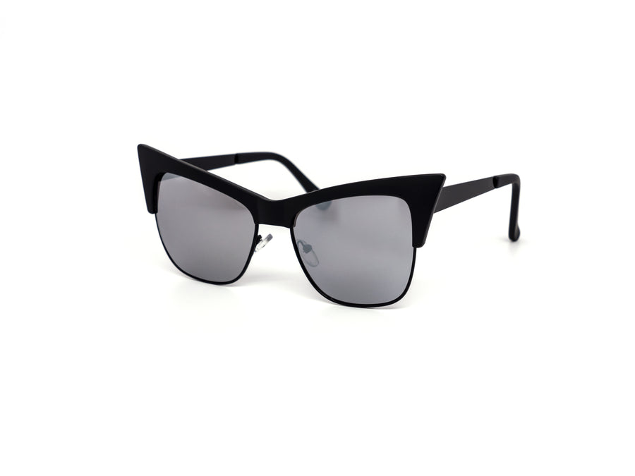12 Pack: Evil Cateye Mirror Clubber Wholesale Sunglasses