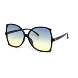 12 Pack: Oversized Unique Aquafine Duotone Wholesale Sunglasses