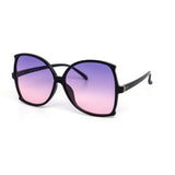 12 Pack: Oversized Unique Aquafine Duotone Wholesale Sunglasses