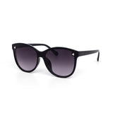 12 Pack: Round Oversized Triangle Accent Gradient Wholesale Sunglasses
