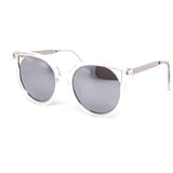 12 Pack: Circle Cateye Crystal Color Mirror Wholesale Sunglasses