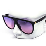 12 Pack: Classy Oversized Duotone Flat-top Wholesale Sunglasses