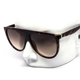 12 Pack: Classy Oversized Duotone Flat-top Wholesale Sunglasses