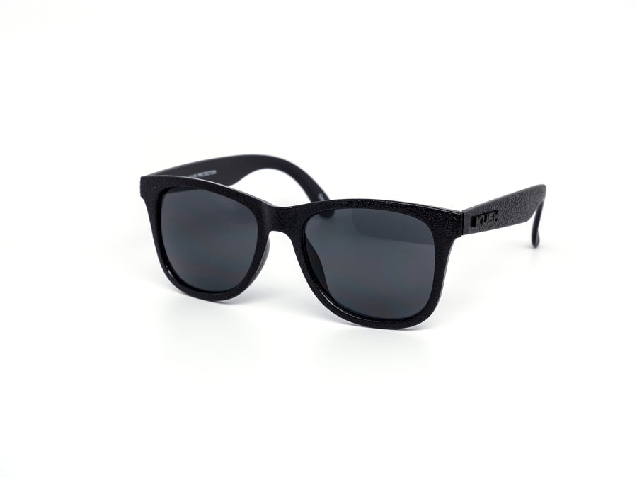12 Pack: Kush Super Light Rough Textured All-black Wholesale Sunglasses
