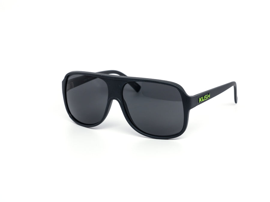 12 Pack: Kush Retro Aviator Soft Touch Assorted Wholesale Sunglasses