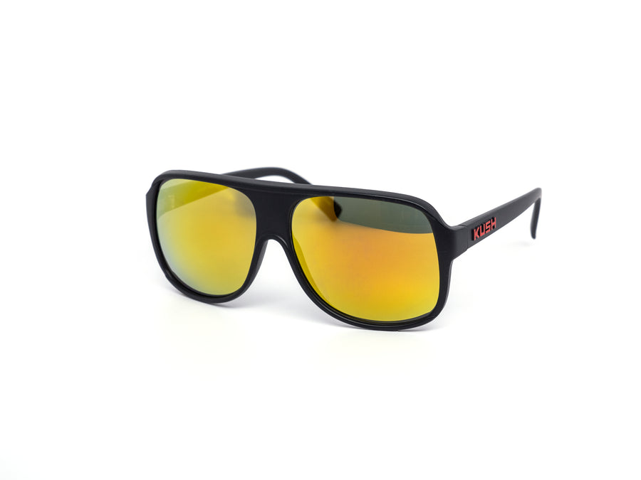 12 Pack: Kush Retro Aviator Color Mirror Wholesale Sunglasses