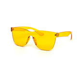 12 Pack: Rimless WF Polycarbonate Color Wholesale Sunglasses