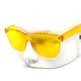 12 Pack: Rimless WF Polycarbonate Color Wholesale Sunglasses