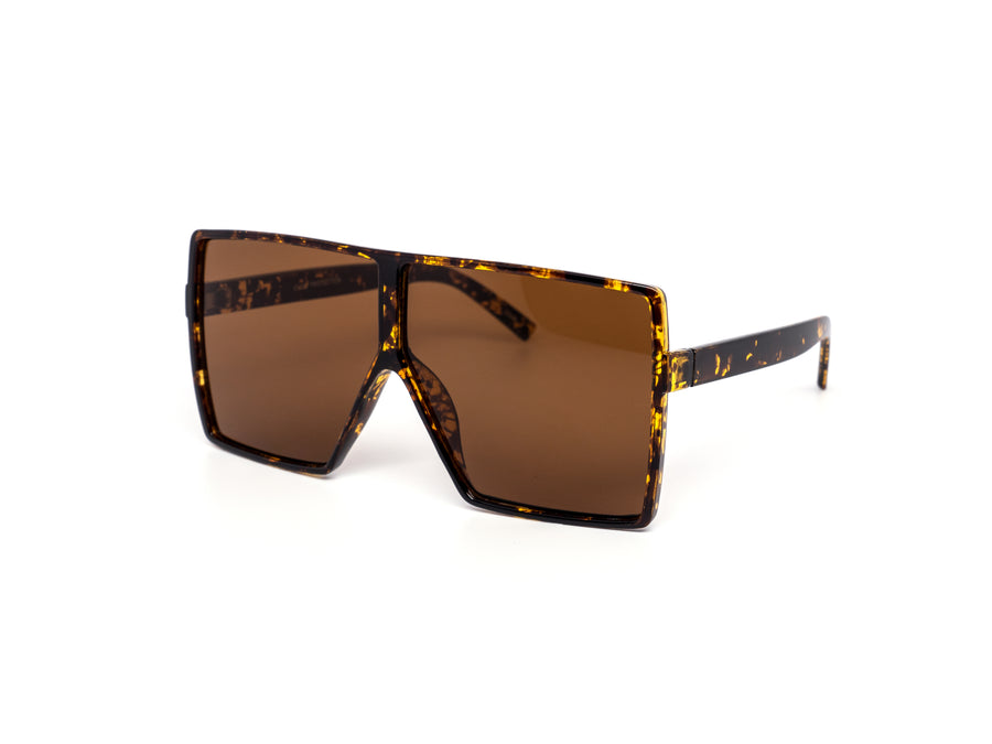 12 Pack: Oversized Minimal Square Gradient Aviator Wholesale Sunglasses