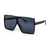 12 Pack: Oversized Minimal Square Gradient Aviator Wholesale Sunglasses