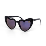12 Pack: My Sassy Heart Color Mirror Wholesale Sunglasses
