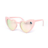 12 Pack: My Sassy Heart Color Mirror Wholesale Sunglasses