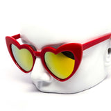 12 Pack: My Sassy Heart Color Mirror Wholesale Sunglasses