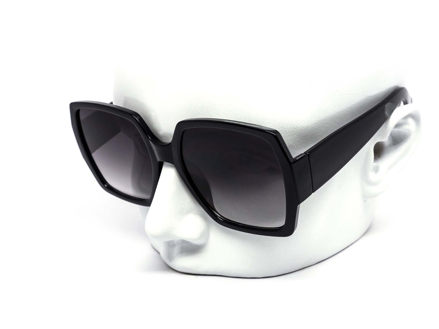 12 Pack: Retro Hexa Thick Gradient Wholesale Sunglasses