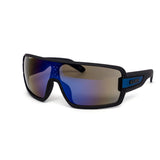 12 Pack: Kush Wrapper Burnt Mirror Wholesale Sunglasses