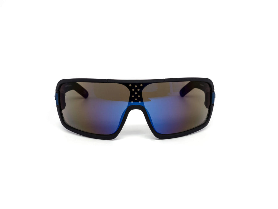 12 Pack: Kush Wrapper Burnt Mirror Wholesale Sunglasses