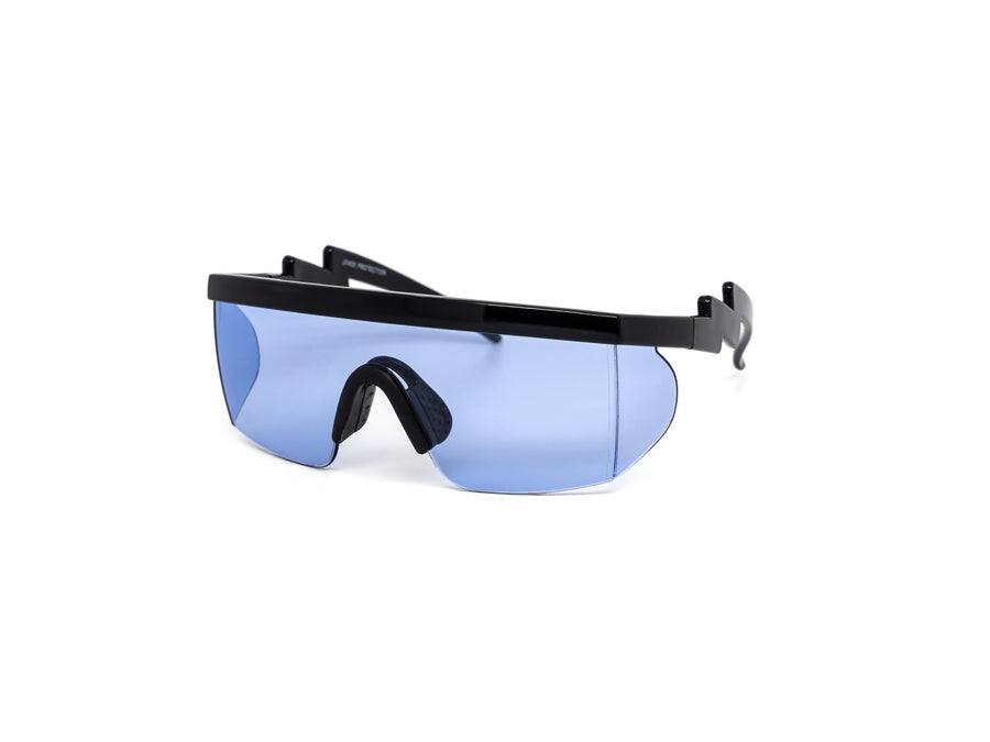 12 Pack: Lightning Sport Color Shield Wholesale Sunglasses
