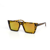 12 Pack: Super Slim Flat-top Square Mirror Wholesale Sunglasses