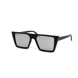 12 Pack: Super Slim Flat-top Square Mirror Wholesale Sunglasses