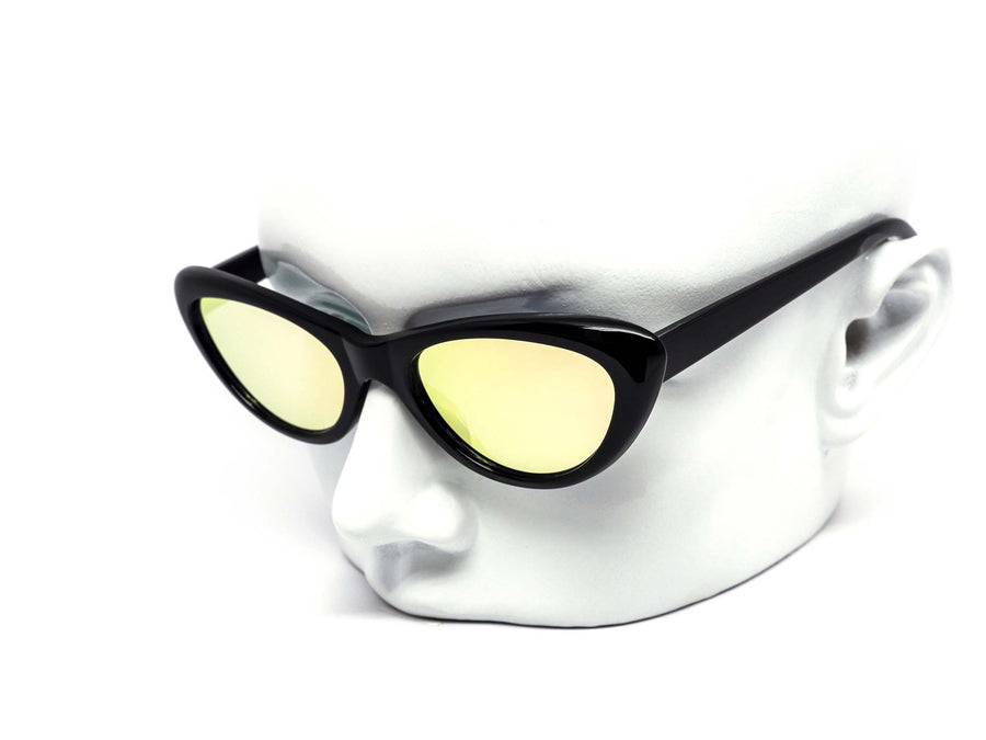 12 Pack: Classy Round Petite Mirror Wholesale Sunglasses