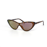 12 Pack: Chic Edgeless Flat Cateye Mirror Wholesale Sunglasses