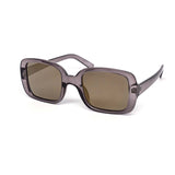 12 Pack: Plain Jane Square Color Mirror Wholesale Sunglasses