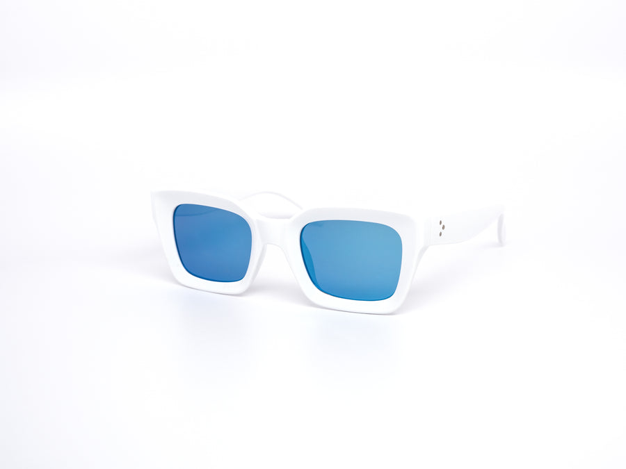 12 Pack: Trendy Chunky Concave Mirror Wholesale Sunglasses