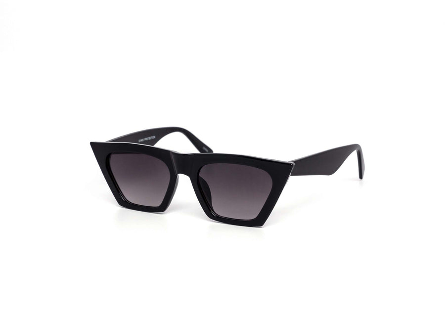 12 Pack: Eccentric Modern Flat-top Super Cateye Wholesale Sunglasses