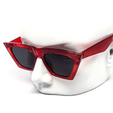 12 Pack: Eccentric Modern Flat-top Super Cateye Wholesale Sunglasses