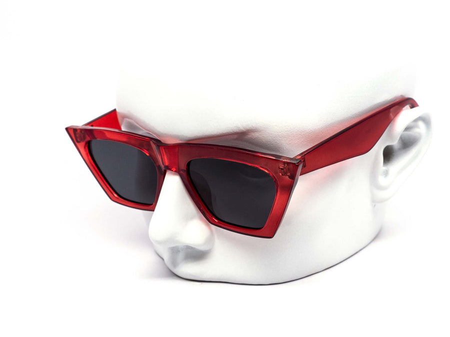12 Pack: Eccentric Modern Flat-top Super Cateye Wholesale Sunglasses