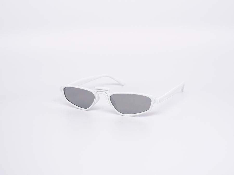 12 Pack: Unique Slim Pop Nose Bridge Mirror Wholesale Sunglasses