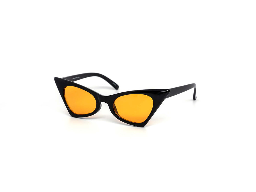 12 Pack: Pointy Cateye Petite Color Wholesale Sunglasses